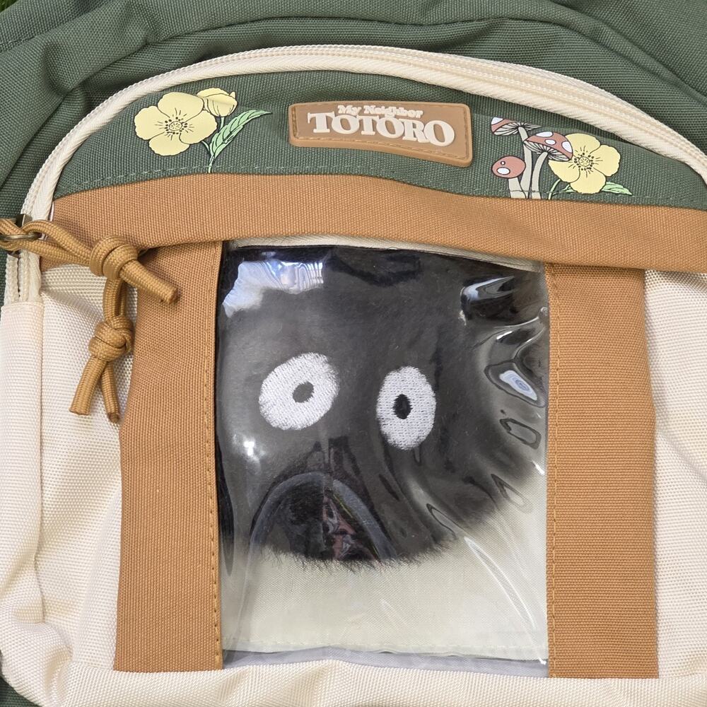 Studio Ghibli My Neighbor Totoro Built-Up Backpack New - Picture 3 of 7